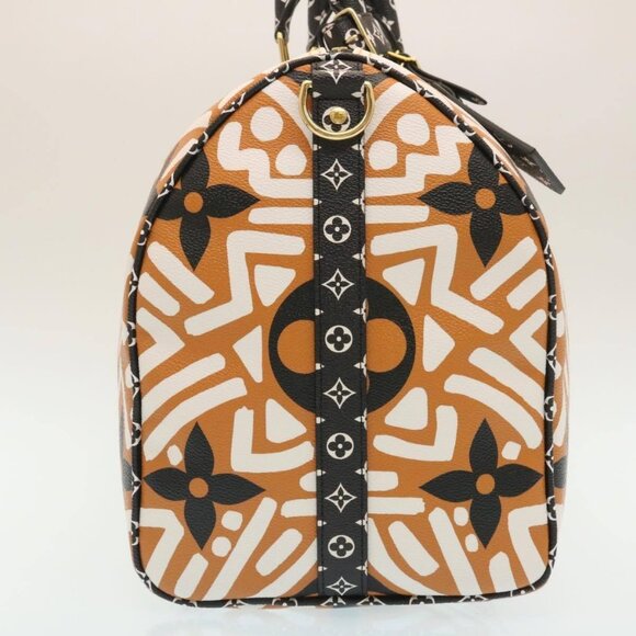 LOUIS VUITTON LV Crafty Keepall Bandouliere 45 Boston Caramel - Picture 13 of 16